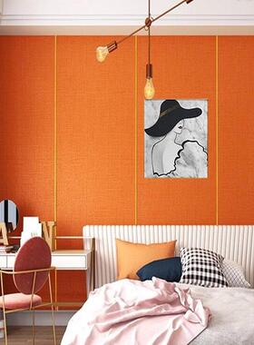 墙布自粘加厚厅卧室防潮壁电WNZ视背景墙纸床头包软客墙板装饰壁