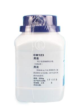 M123C马铃薯-葡萄糖系琼脂京培养基PDA培养基列CM123北陆桥