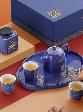 茶具套装家用高档37004办轻奢中陶瓷茶壶公式茶杯小功夫泡茶室神