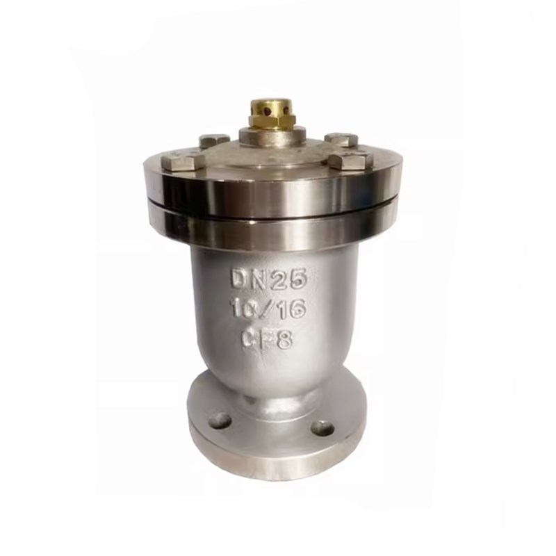 30不锈钢法兰自动排气快速丝扣排气QB1单口31L放气