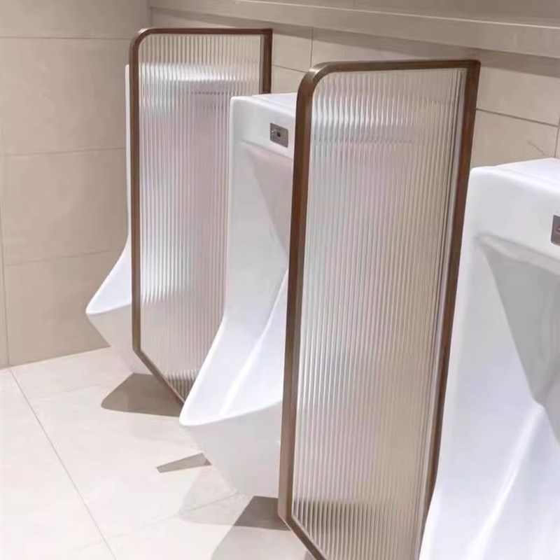 不锈钢男厕小便池挡板服务区学校办公楼酒店公共卫生间厕所隔断板