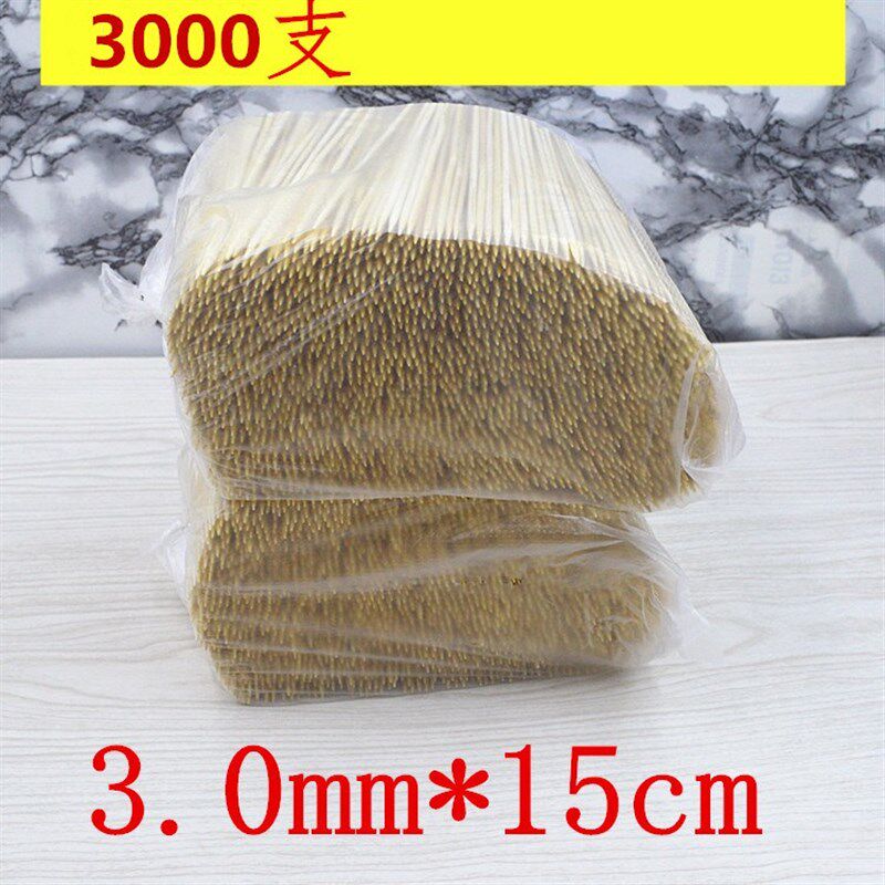 烤肠热狗竹签章鱼小丸子炸豆腐烧烤签子15cm*3.0mm买二减三元