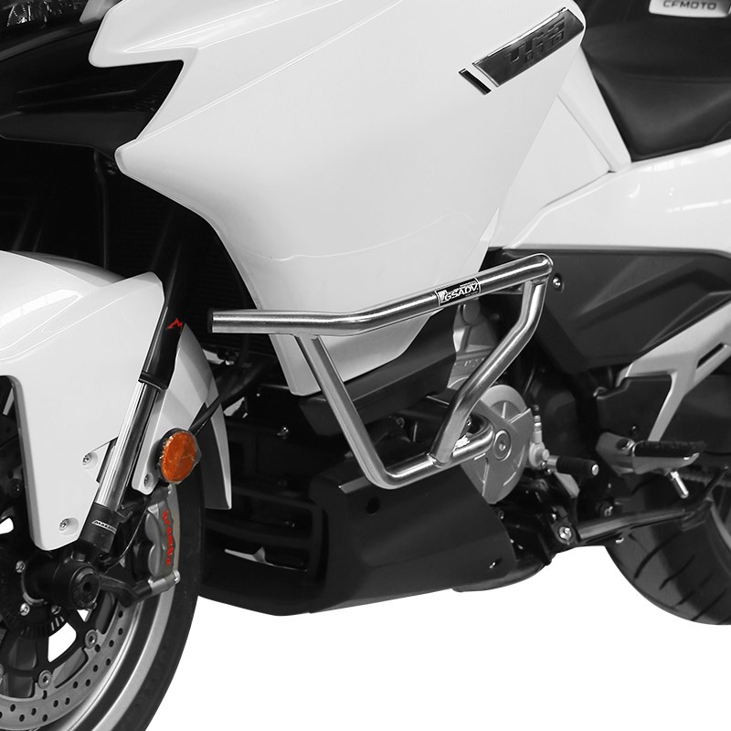 GSDV适用于春风10TRG不锈钢护杠保险杠竞技杠改装配件