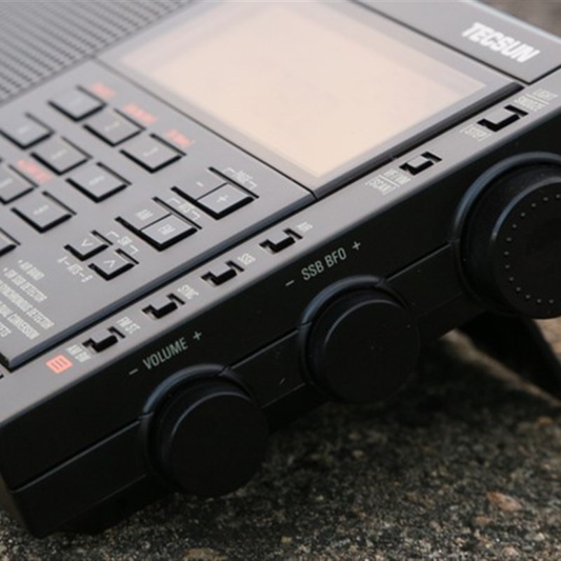 Tecsun/德生 PL- 全波段数字二次变频航空短波收音机充电PL0