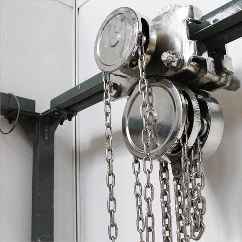 现货不钢NYD锈钢手葫芦304不锈手拉芦2吨拉3米链条式起重提葫升葫