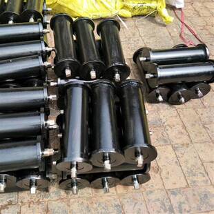 矿用斜井铸钢地滚球墨耐磨矿用地辊聚氨酯复合地滚煤矿聚氨酯地滚