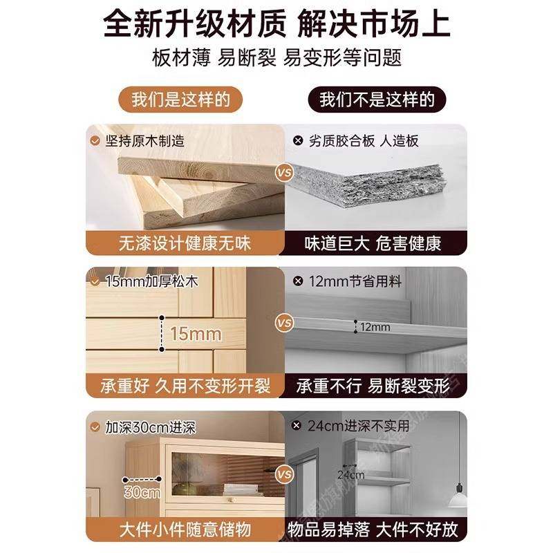 带门一体靠墙展示柜家用储物柜亚克力书架落地置物架防尘松木书柜,鲜花速递/花卉仿真/绿植园艺,其它园艺用品,淘宝优惠券,粉丝福利购,淘宝优惠卷