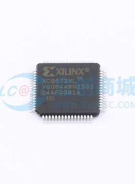XC9572XL-10VQG64I LQFP-64(10x10) 可编程逻辑器件(CPLD/FPGA)