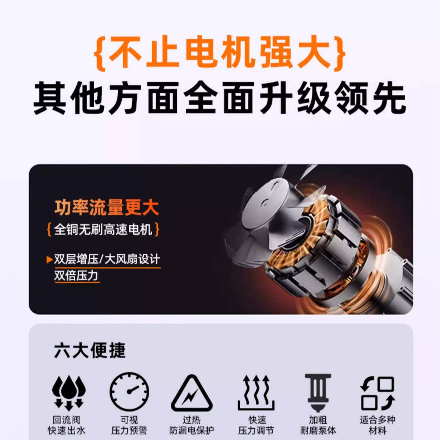 高压无气喷涂机油漆专用乳胶漆涂料全自动手提柱塞式喷漆一体机器