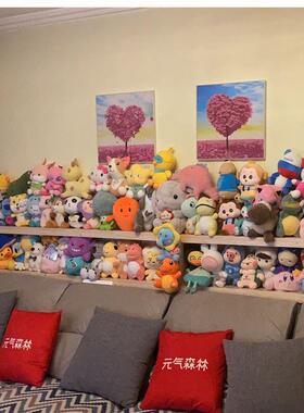 YFY00657沙发后置物架长实条木W靠墙收纳落地窄缝隙客关厅床头书