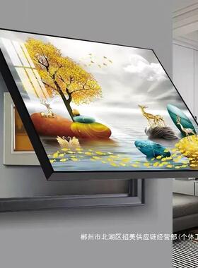 厂家直销电表箱装画现饰简约餐厅配电代箱挂画挡开关遮盒电BEH闸