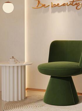 意式极简设计师可餐189旋转酒墩懒人高沙发椅简会约客端单人洽谈