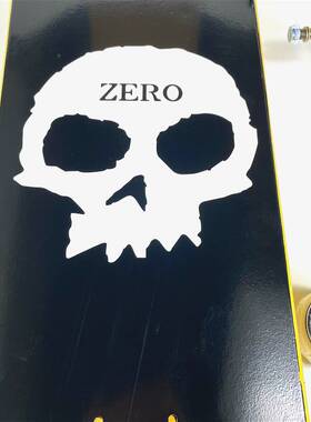 zero 字母双翘滑板8.0寸染色加拿大枫木滑板整板弹性深脚窝组装