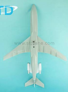 沙特涂装波音B727-200 1:100 创意航空模型 树脂工艺摆设品