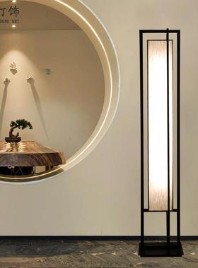 新中式地灯客厅现28419代复古中式宫灯书布房落台卧室艺立式落地
