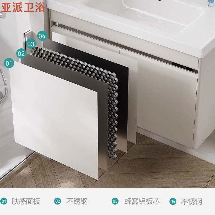 36宽不锈钢浴室柜组合陶瓷一体盆小户型小尺寸卫生间洗手洗脸盆柜