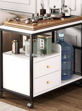 可移动台一烧水茶客厅沙边柜小户型家用创意茶车体82570阳台极简