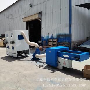 LY-100双口宠物用品棉机生玩偶洋娃娃纤充充棉机化棉再棉开松机