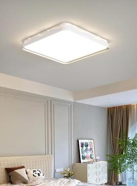 l2中山灯具052d新款e吸顶灯现代简约房间卧室灯铁艺客厅灯长方形