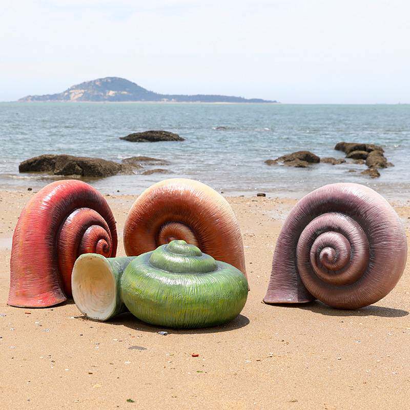 摆件仿真玻璃钢园林景观景观园林海星装饰玻璃海洋草海雕塑海草贝