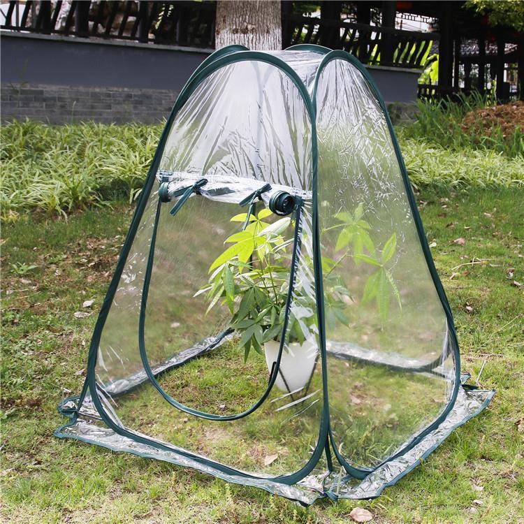 庭院小暖棚花卉雨罩棚花架家用寒温保ZKD庭院温花室小棚蔬菜家庭