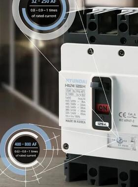 船用塑壳断路器开关HGM800L4P0700F/HGN20B3BM2C2S251M