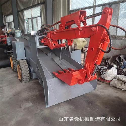 实力工厂现货顶管专用扒渣机 新款滑移底盘管道出渣机 40型扒渣机