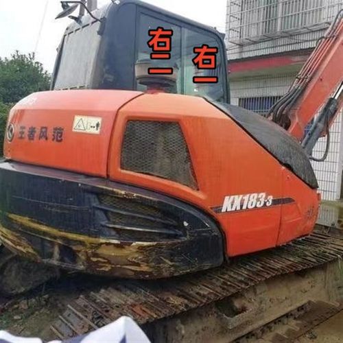 久保田KX183/183-3/KX175-5挖掘机上下挡风前后左右门窗钢化玻璃