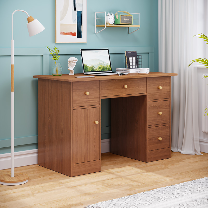 电脑桌台式简约现代家用卧室学生写字桌经济型办公桌简易书房书桌