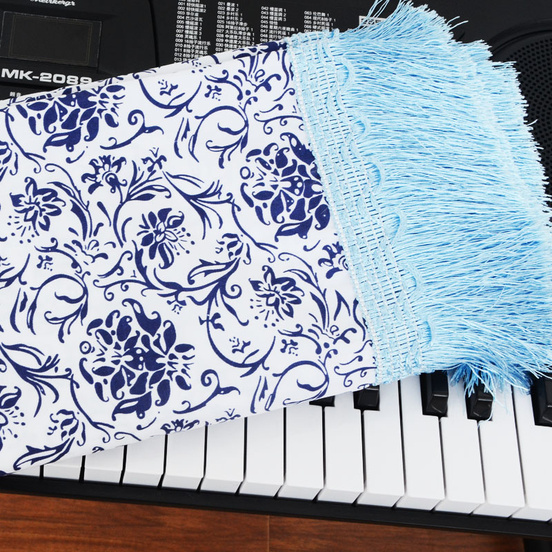 1键电子琴罩 琴琴披 金丝绒电子钢琴罩 电子琴防灰 防尘罩