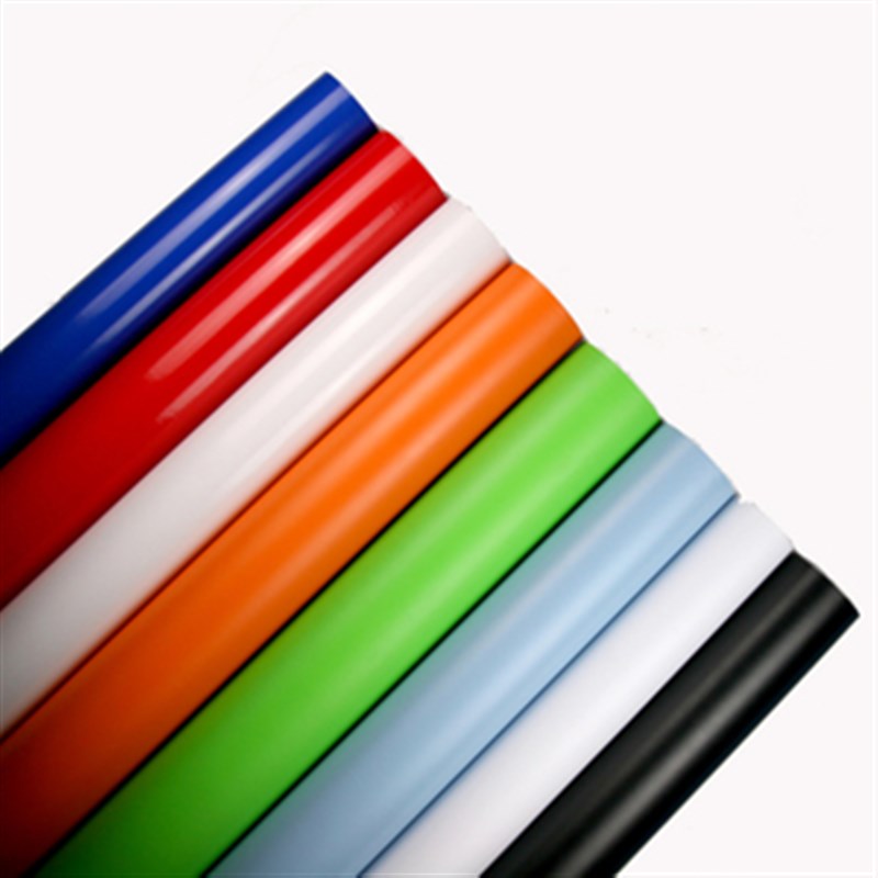 汽车改色膜亚光黑整车贴膜 磨砂哑光贴纸 高亮黑车身改色膜