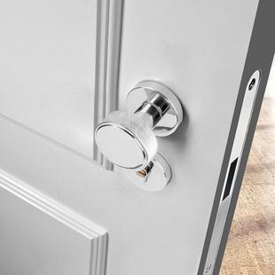 双S面房门锁 室KRFM09带钥匙FEU门锁卧内静音隐形锁具门把手斜舌