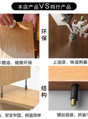 VMN3Y实儿童书架靠落格地矮柜墙置物架木自由组合子柜储物收纳家