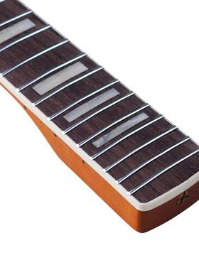 6弦ST大头烤枫琴琴柄134玫瑰木哑光60弦长下琴颈调电吉他柄乐器1