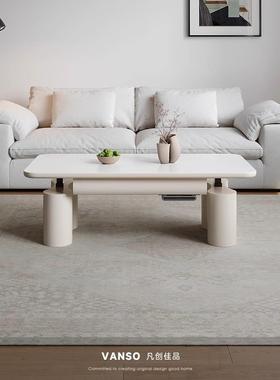 升新款电动降茶几CNH板客餐厅现代可烤火取暖多功能桌一岩体两用