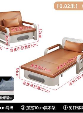 懒人沙阳台躺椅发单发人折叠多床小KRA户新品阳台功能床沙床折叠