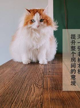 实木桌面老榆板长窗方形吧台家用一木字作飘台旧木82270工台板地