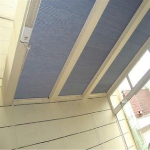 蜂巢帘阳光隔天棚帘DTX电热动房遮帘阳卧室阳台天窗全遮光隔热防