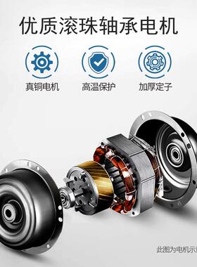 BPT九洲普惠办吊顶天花管道排气板扇换气LQP风机家用公室静音风大