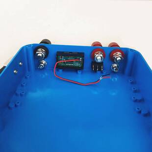 12v24v强起电源塑料外壳户外便携式应急启动移动防水盒蓝色带配件