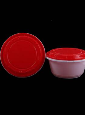 1300ml包盒圆形包盒pp打打塑料CTY外卖打包盒形圆方形凸盖饭盒汤