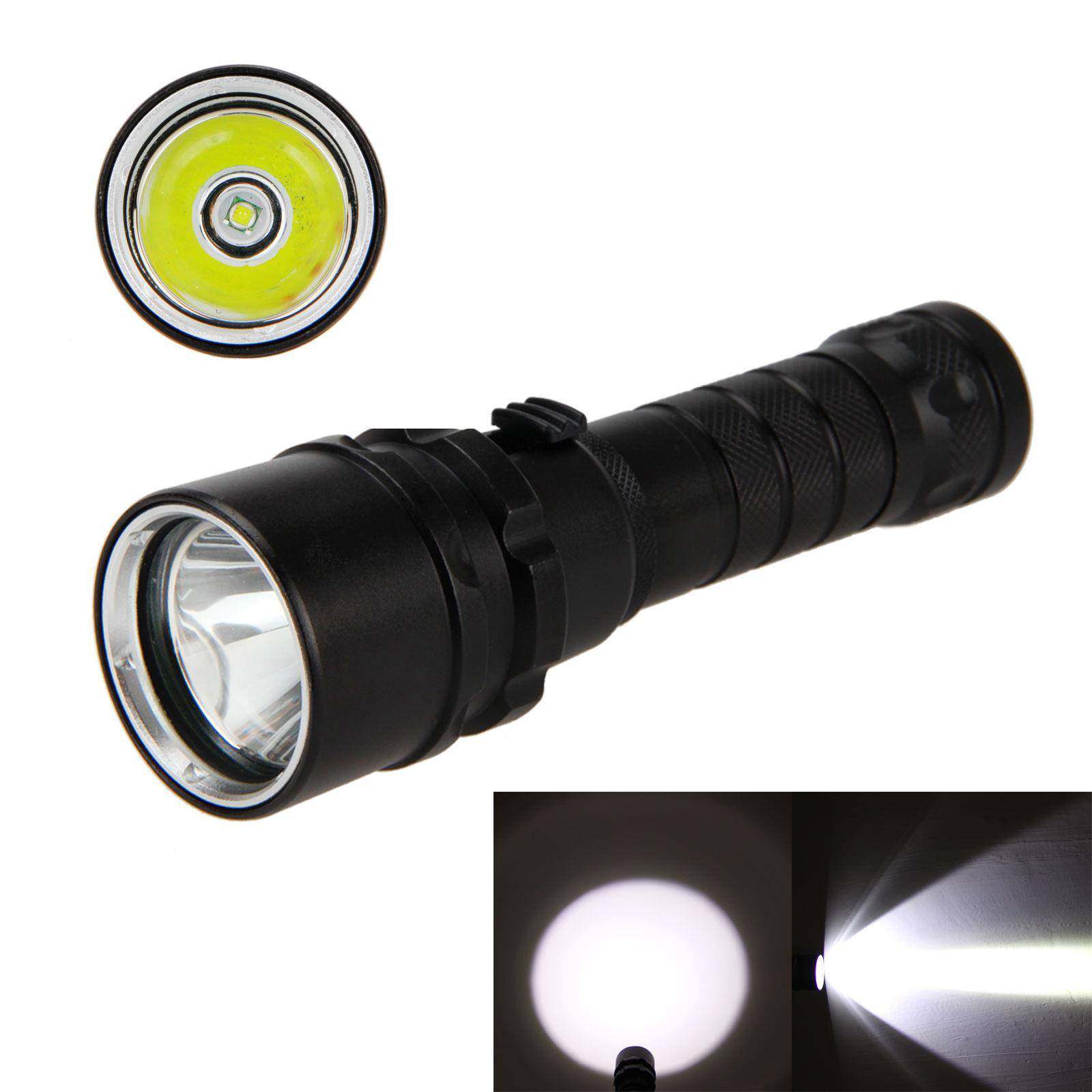 光T6L2潜水手8电筒无品牌/铝合金充电潜水手电筒手电16电50强潜水