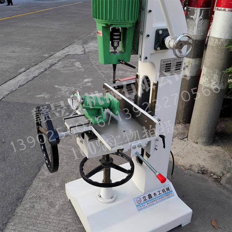 M1610方孔弹钻木工MZ1610立式钻孔Z钻机立式榫槽机方孔配件台面夹