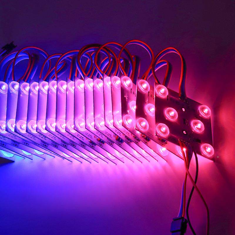 幻彩区块灯软片全rgb彩炫彩七彩漫反射组膜灯箱led5674点光源模区