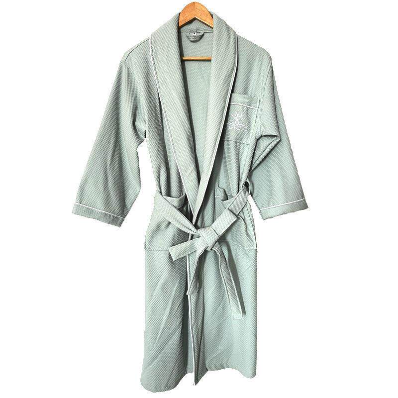 酒CD100593店浴男女通用吸水睡袍四季袍长款洗澡成人情侣五浴衣