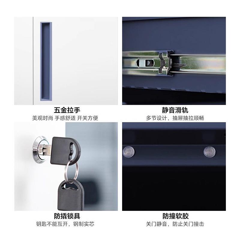 馨飞虎拆装钢文件柜办物室公铁皮制资料档案柜落地会KJ-2计凭证储