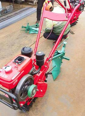 玉米机田除草手QFA推18套0冷柴油耘耕机配翻转犁水耘锄播种施肥器