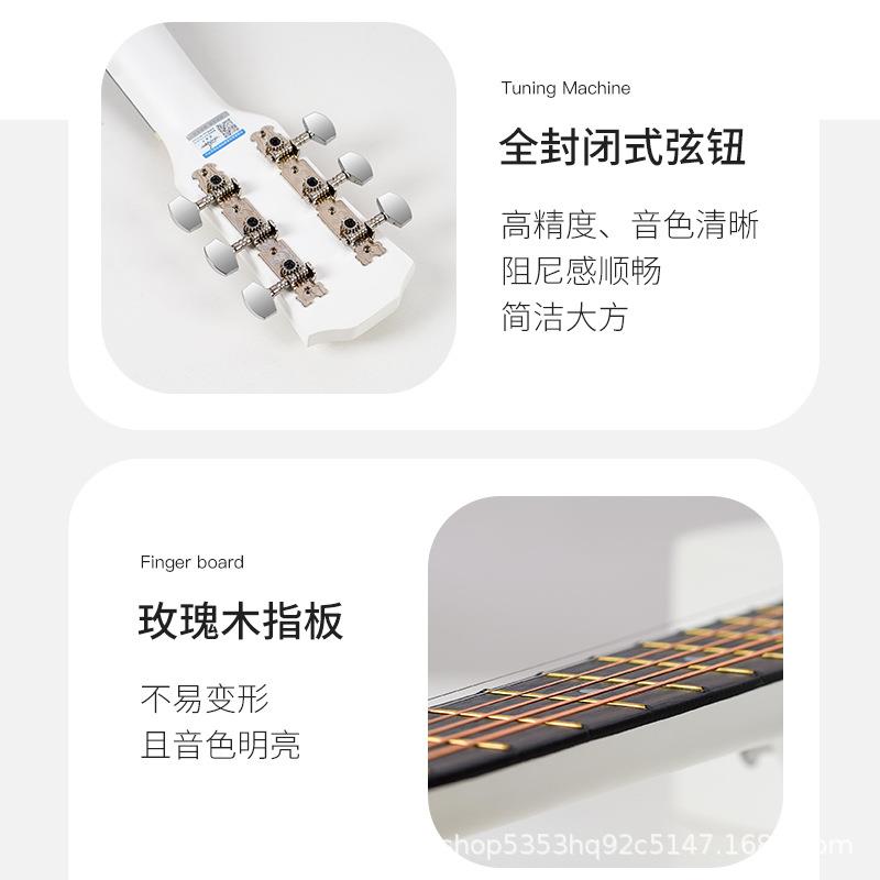 4400/41寸民谣入单高档渐变吉初学者他男生板女生门木吉他