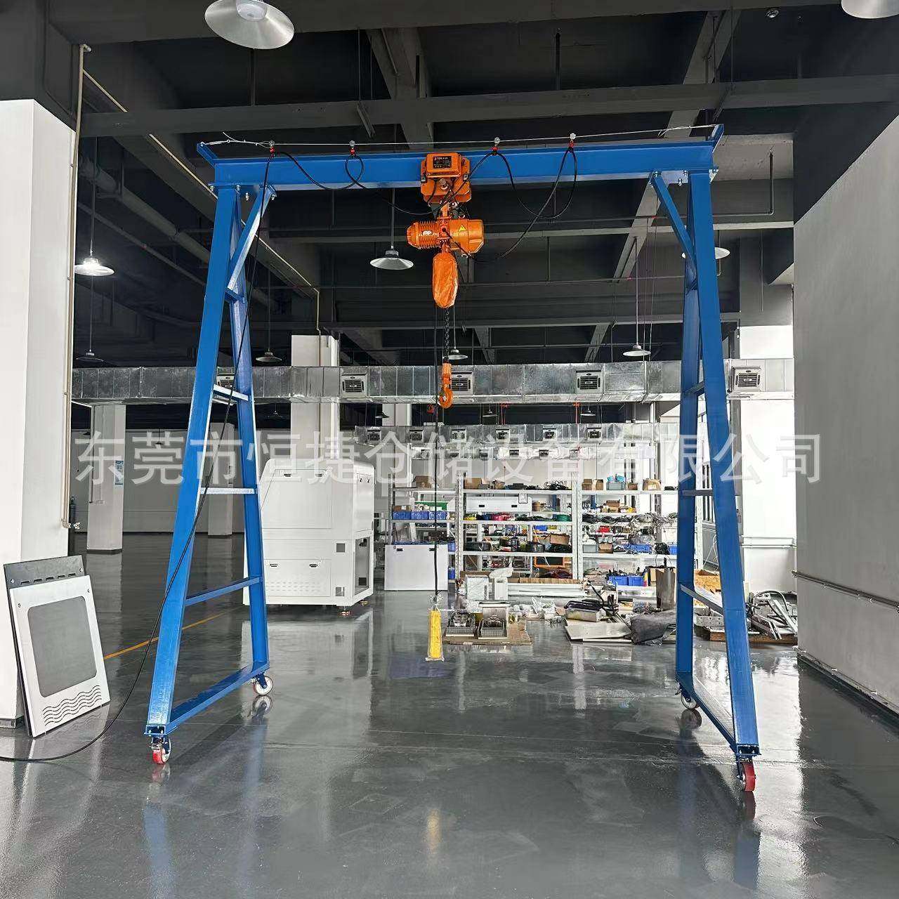 起龙门架1吨2吨电3吨重型模具龙门SAN吊动芦重移葫动龙门吊架模具