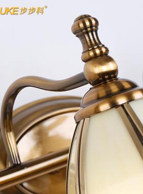 式复古奢灯华台LED镜前灯欧洗手间卫生间浴室梳妆镜柜美式壁99293